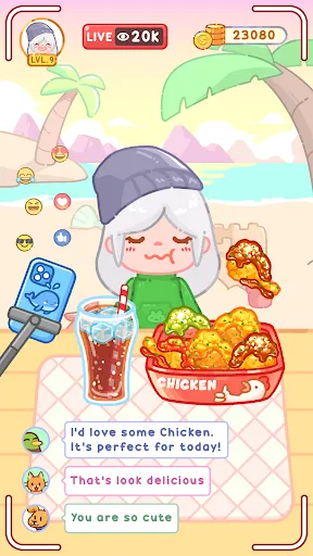 Mukbang ASMR Livestream Party | Games | XWorld