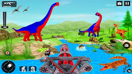 Dino Family 3D Hunting Games | Games | XWorld