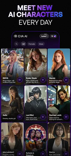 EVA AI Chat Companion | Permainan | XWorld