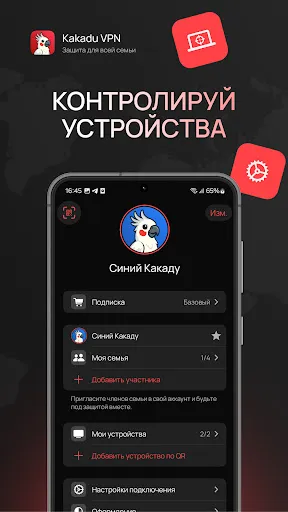 Kakadu VPN: One Family | Игры | XWorld