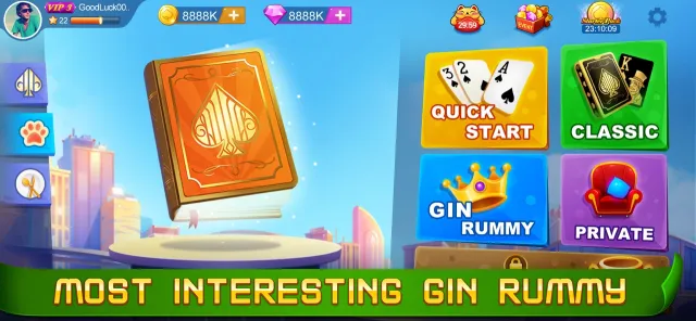 Gin Rummy !! | Permainan | XWorld