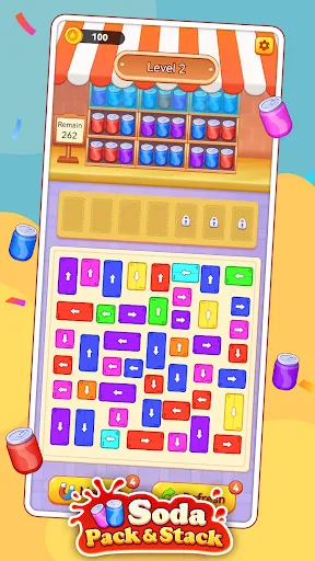 Soda Pack & Stack | Jogos | XWorld