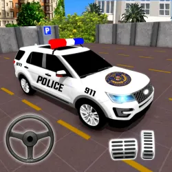 XWorld | Police Prado Parking Car Games