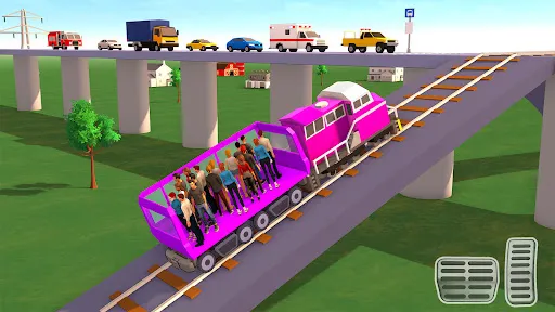 Passenger Express Train Game | Permainan | XWorld