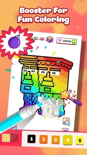 DIY Pixel Art Number ASMR | Games | XWorld