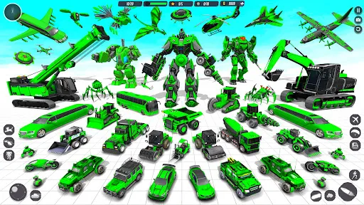 Game Transformasi Robot Mech | Permainan | XWorld