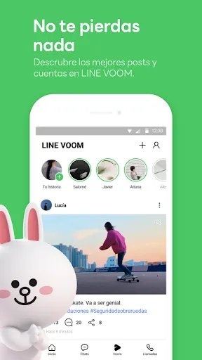 LINE: Llama y mensajea | juego | XWorld LINE: Llama y mensajea | juego | XWorld