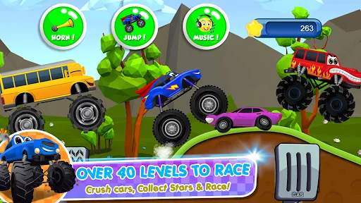 Monster Trucks Game for Kids 2 | Games | XWorld