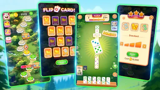 Domino Rush - Saga Board Game | Permainan | XWorld