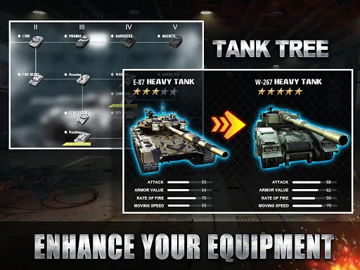 Tank Strike - battle online | Permainan | XWorld