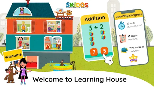 SKIDOS Learning House for Kids | Игры | XWorld