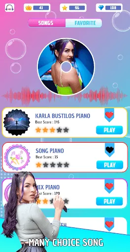 Karla Bustillos Piano Game | juego | XWorld