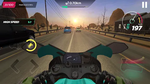 City Bike Racer: Traffic Rush | Permainan | XWorld