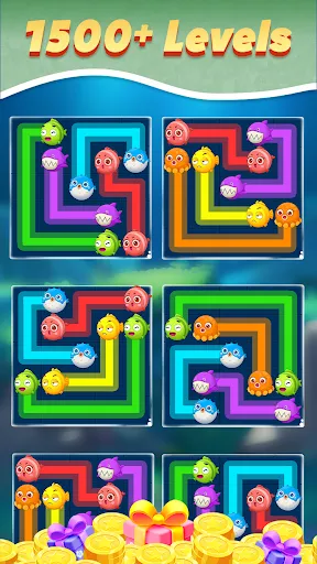 Connect Fish - Color Line Game | Permainan | XWorld