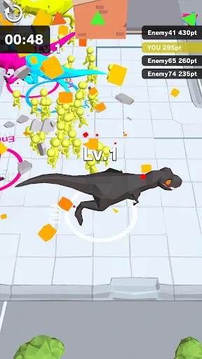 Dinosaur Rampage | juego | XWorld