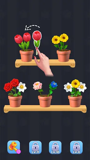 Blossom Sort® - Flower Games | Games | XWorld