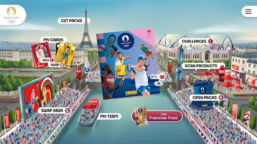 Paris 2024 Album by Panini | Permainan | XWorld