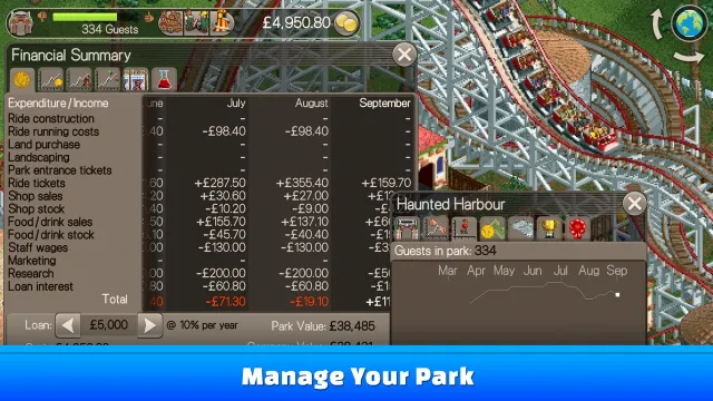 RollerCoaster Tycoon® Classic | Permainan | XWorld