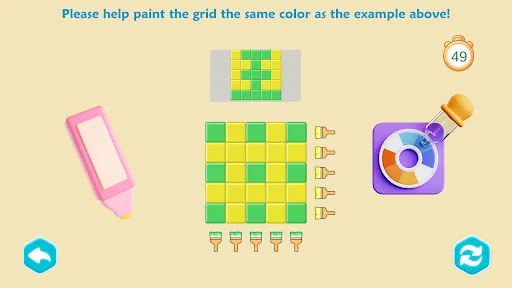 Merge Topia-Colouring Squares | juego | XWorld