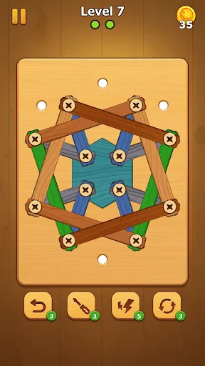 Wood Nuts & Bolts | Permainan | XWorld