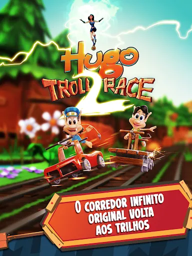 Hugo Troll Race 2:  Rail Rush | Jogos | XWorld