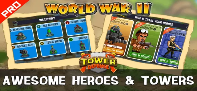 WWII Tower Defense PRO | Игры | XWorld