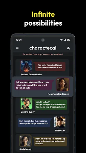 Character AI: Chat, Talk, Text | Games | XWorld