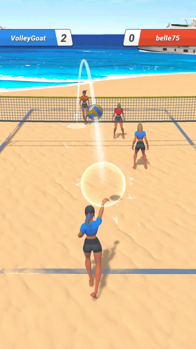 Beach Volley Clash | Permainan | XWorld