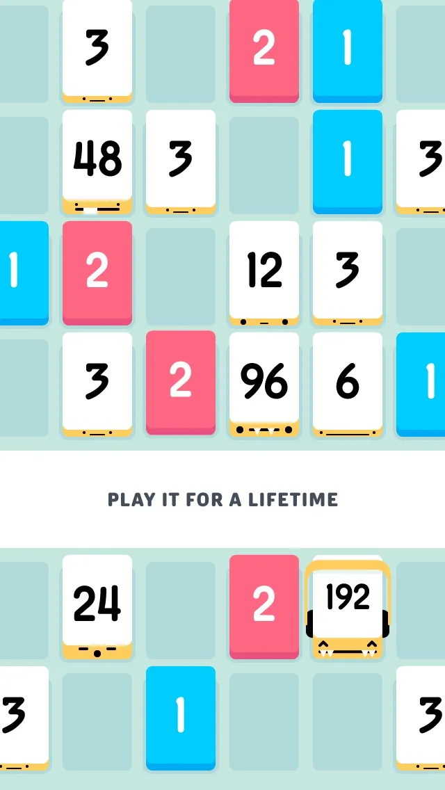 Threes! | Permainan | XWorld