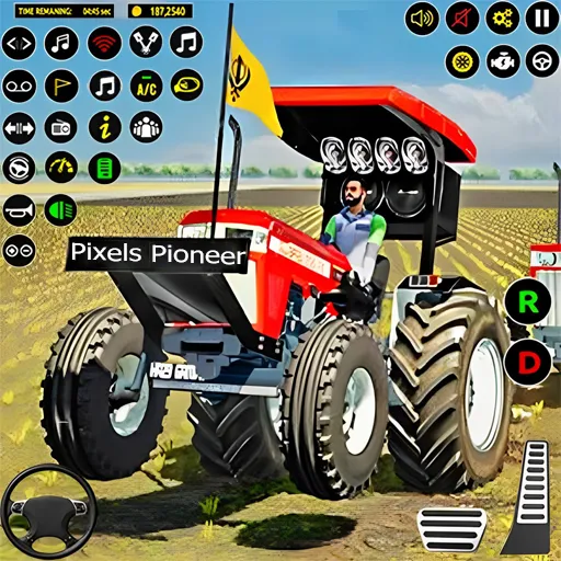 Indian Farm Tractor Driving 3d | Games | XWorld