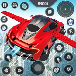 XWorld | Flying Car Robot Shooting Game