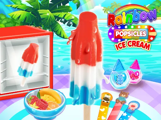 Rainbow Ice Cream Popsicles | Permainan | XWorld Rainbow Ice Cream Popsicles | Permainan | XWorld