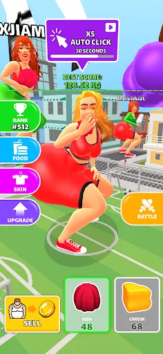 Eating Hero: Twerk Clicker | Games | XWorld