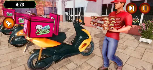 Boa pizza Comida Entrega Rapaz | Jogos | XWorld
