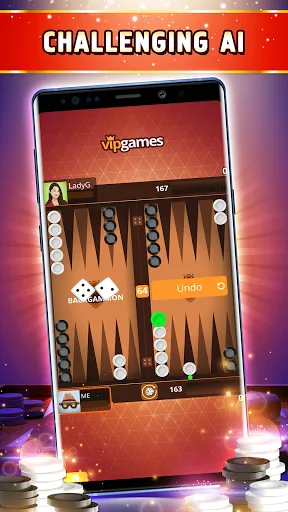 Backgammon Offline・Board Game | Permainan | XWorld