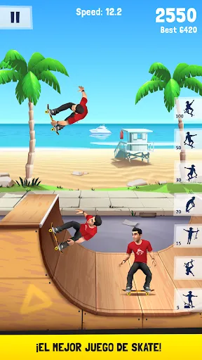 Flip Skater | juego | XWorld