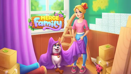 Merge Family: House merge game | Games | XWorld