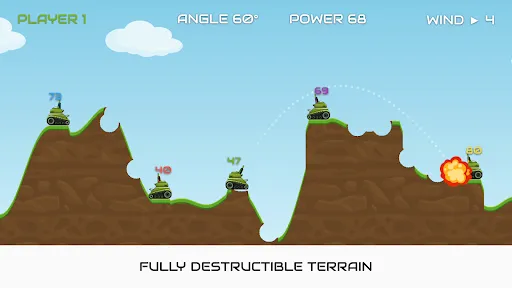 Couch Tanks - Artillery Party | Games | XWorld Couch Tanks - Artillery Party | Games | XWorld
