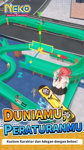 Neko School Simulator | Permainan | XWorld