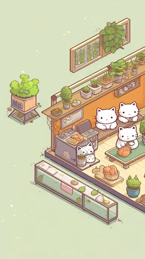 Meow Meow Cafe: Idle food Bar | Games | XWorld