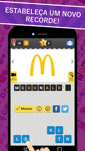 Logo Game: Identifique Marcas | Jogos | XWorld