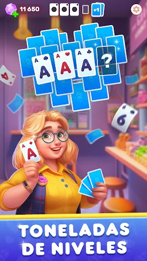 Solitaire Cafe & Decoración | juego | XWorld