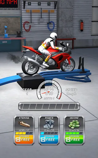 Drag Race: Motorcycles Tuning | juego | XWorld