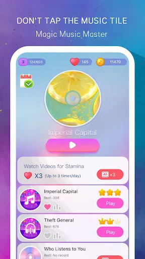 Don't Tap the Music Tiles | Permainan | XWorld