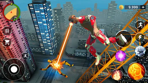 Hero Rope Fighting Crime Games | Permainan | XWorld