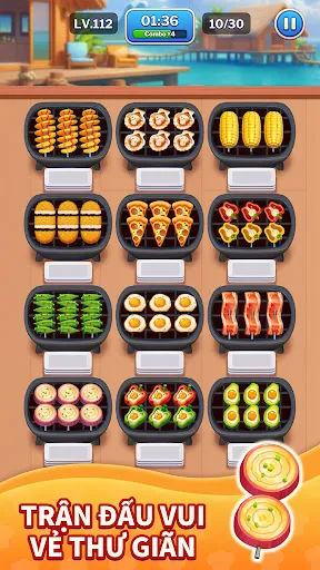 Grill Match - Xếp Thực Phẩm | Games | XWorld