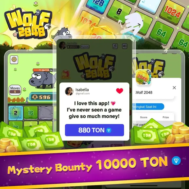 Join the Wolf 2048 | Games | XWorld