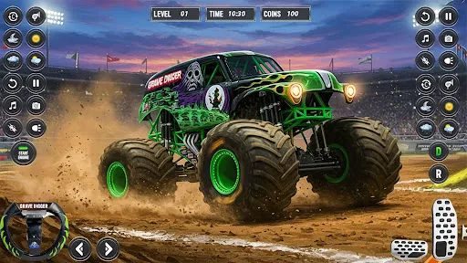 Monster Truck 4x4 Derby Game | juego | XWorld