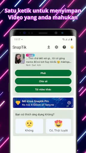 SnapTick - Download Video TT | Permainan | XWorld