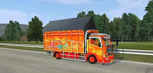 Truk Canter Tawakal oleng 3D | Permainan | XWorld